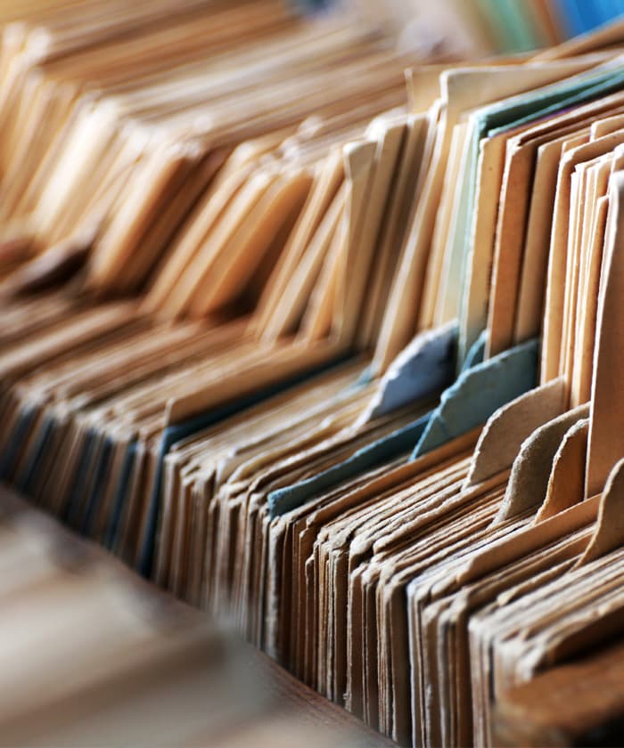 Piles de dossiers administratifs